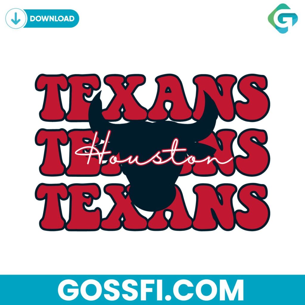 Texans Houston Football NFL Svg Cricut Digital Download